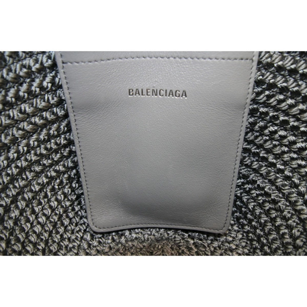 Balenciaga handbag Ibiza Basket gray crossbody shoulder bag - Picture 6 of 7